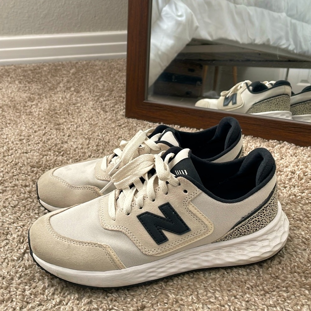 New Balance Leopard-Print Sneakers